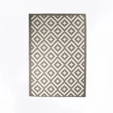 MENO M1 INDOOR/OUTDOOR RUG 120x180cm-GREY/WHITE