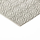 MENO M2 INDOOR/OUTDOOR RUG 120x180cm-GREY/WHITE