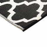 MENO M4 INDOOR/OUTDOOR RUG 120x180cm-BLACK/WHITE