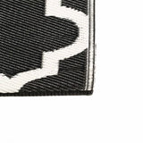 MENO M4 INDOOR/OUTDOOR RUG 120x180cm-BLACK/WHITE