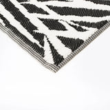 MENO M6 INDOOR/OUTDOOR RUG 120x180cm-BLACK/WHITE