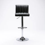 MIA LEATHER TOUCH BARSTOOL - BLACK