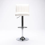 MIA LEATHER TOUCH BARSTOOL - WHITE