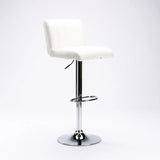 MIA LEATHER TOUCH BARSTOOL - WHITE