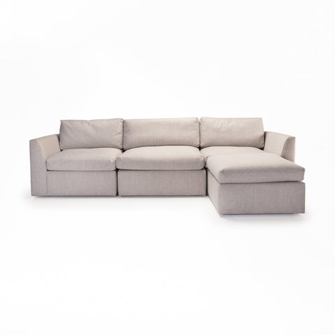 MICO MODULAR COUCH - 4 PIECE SET - LIGHT GREY