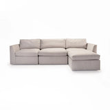 MICO MODULAR COUCH - 4 PIECE SET - LIGHT GREY