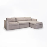 MICO MODULAR OTTOMAN - LIGHT GREY