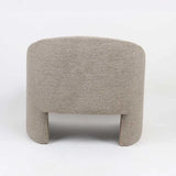 MILA SPECKLED FABRIC CHAIR - LATTE