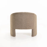 MILA SPECKLED FABRIC CHAIR - LATTE