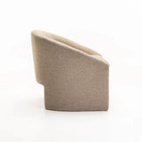 MILA SPECKLED FABRIC CHAIR - LATTE