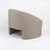 MILA SPECKLED FABRIC CHAIR - LATTE