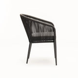 MILOS OUTDOOR CHAIR - DARK GREY