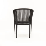 MILOS OUTDOOR CHAIR - DARK GREY
