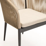 MILOS OUTDOOR CHAIR - LATTE