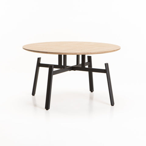 MIMI 80cm ROUND COFFEE TABLE - OAK