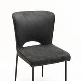 MODENA FABRIC DINING CHAIR - GREY