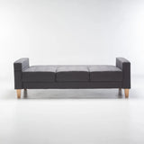 MOLLY FABRIC SLEEPER COUCH - GREY