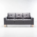 MOLLY FABRIC SLEEPER COUCH - GREY