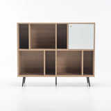 MONZA MULTI SHELF UNIT - OAK/WHITE