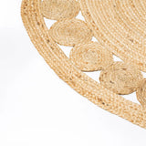 NILA 120cm ROUND JUTE RUG