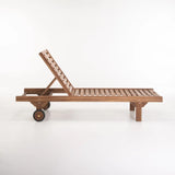 NINA DELUXE TEAK SUNLOUNGER