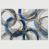 ART YM GOLDEN BLUE RINGS 120X80