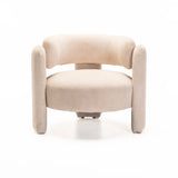 OKU FABRIC CHAIR - CREAM
