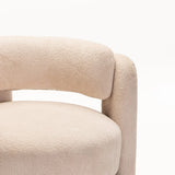 OKU FABRIC CHAIR - CREAM