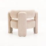 OKU FABRIC CHAIR - CREAM