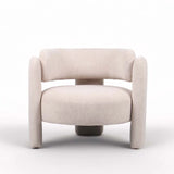 OKU FABRIC CHAIR - CREAM