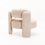 OKU FABRIC CHAIR - CREAM