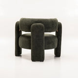 OKU FABRIC CHAIR - GREEN