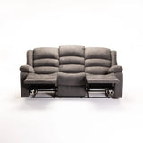 OLI FABRIC 3 SEATER RECLINER