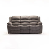 OLI FABRIC 3 SEATER RECLINER