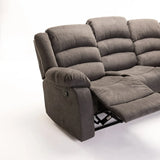 OLI FABRIC 3 SEATER RECLINER