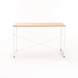 OMEGA 120cm DESK - BEECH/WHITE