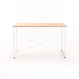 OMEGA 120cm DESK - BEECH/WHITE