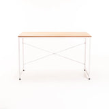 OMEGA 120cm DESK - BEECH/WHITE