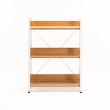 OMEGA 3 SHELF UNIT - BEECH/WHITE