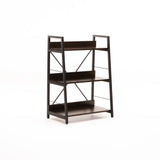 OMEGA 3 SHELF UNIT - WENGE/BLACK