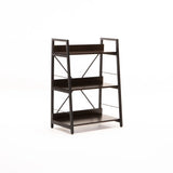 OMEGA 3 SHELF UNIT - WENGE/BLACK
