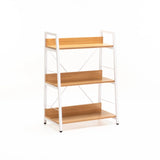 OMEGA 3 SHELF UNIT - BEECH/WHITE