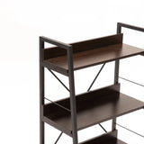 OMEGA 3 SHELF UNIT - WENGE/BLACK