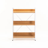 OMEGA 3 SHELF UNIT - BEECH/WHITE