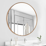 ORION 80cm ROUND MIRROR - GOLD