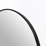 ORION 80cm ROUND MIRROR - BLACK