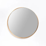 ORION 60cm ROUND MIRROR - GOLD