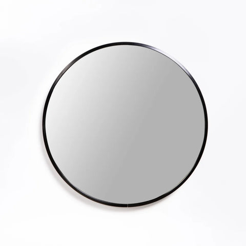 ORION 50cm ROUND MIRROR - BLACK