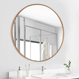 ORION 60cm ROUND MIRROR - GOLD