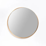 ORION 60cm ROUND MIRROR - GOLD